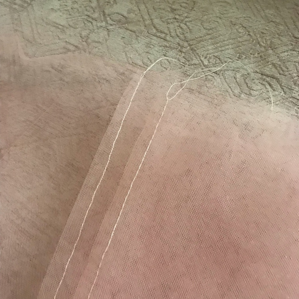 Pink Tulle Fabric - Picture 7 of 7